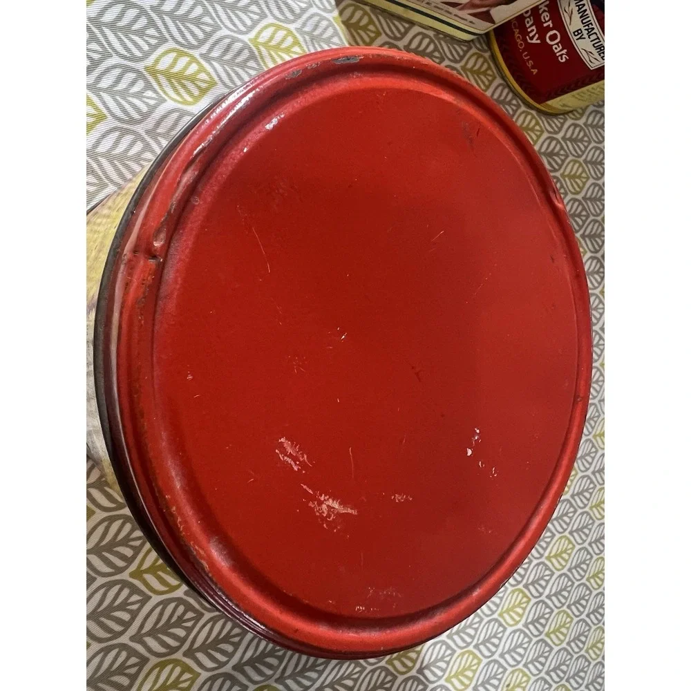 Vintage Nabisco Ritz Crackers Advertising Tin 13 oz 1977 Original Collectible